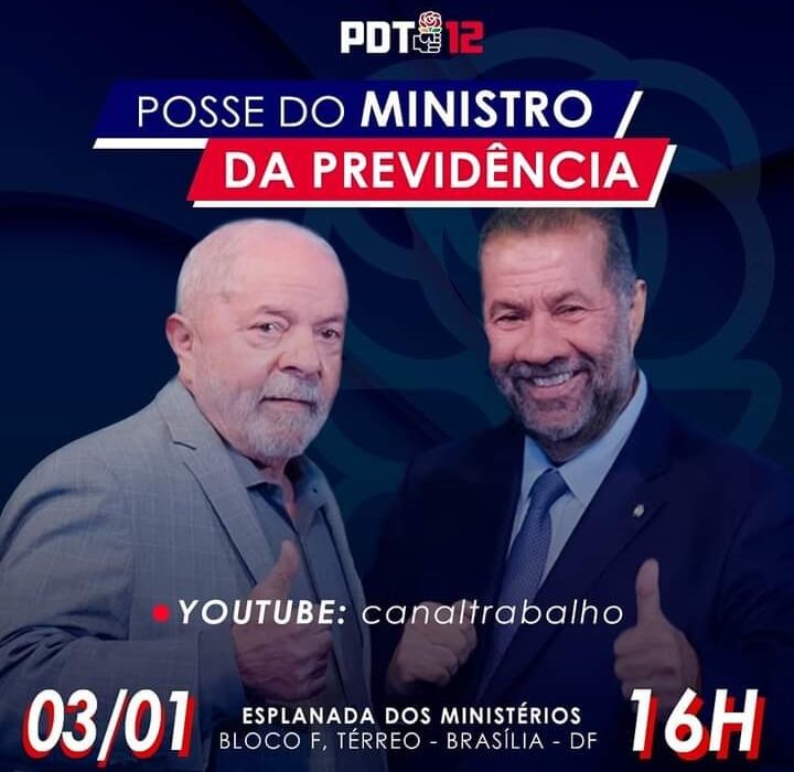 Posse de Carlos Lupi Política