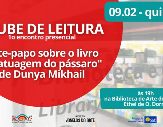 Clube de Leitura do Espaço Cultural Renato Russo retoma encontros presenciais Cultura