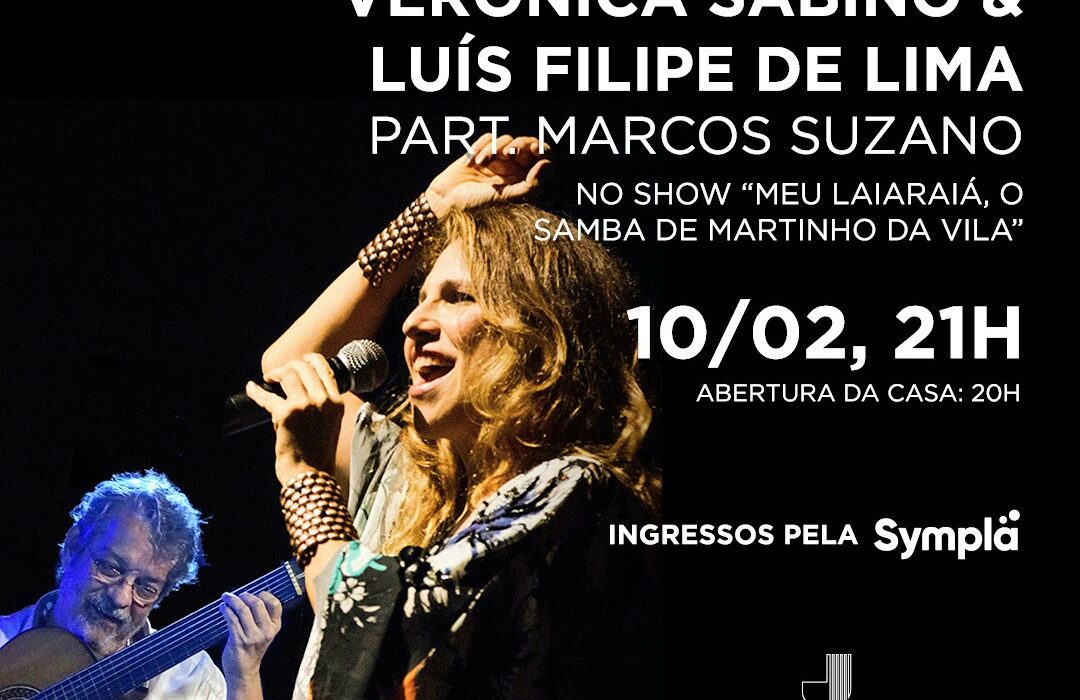 "Meu Laraiá, o Samba de Martinho da Vila", na Julieta de Serpa Eventos