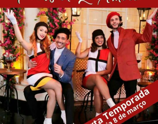 Paris et l'amour estreia nesta quarta, na Julieta de Serpa Notícias