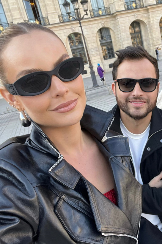 Layla Monteiro e Gustavo Ribeiro fazem sucesso com as produções na PFW Beleza