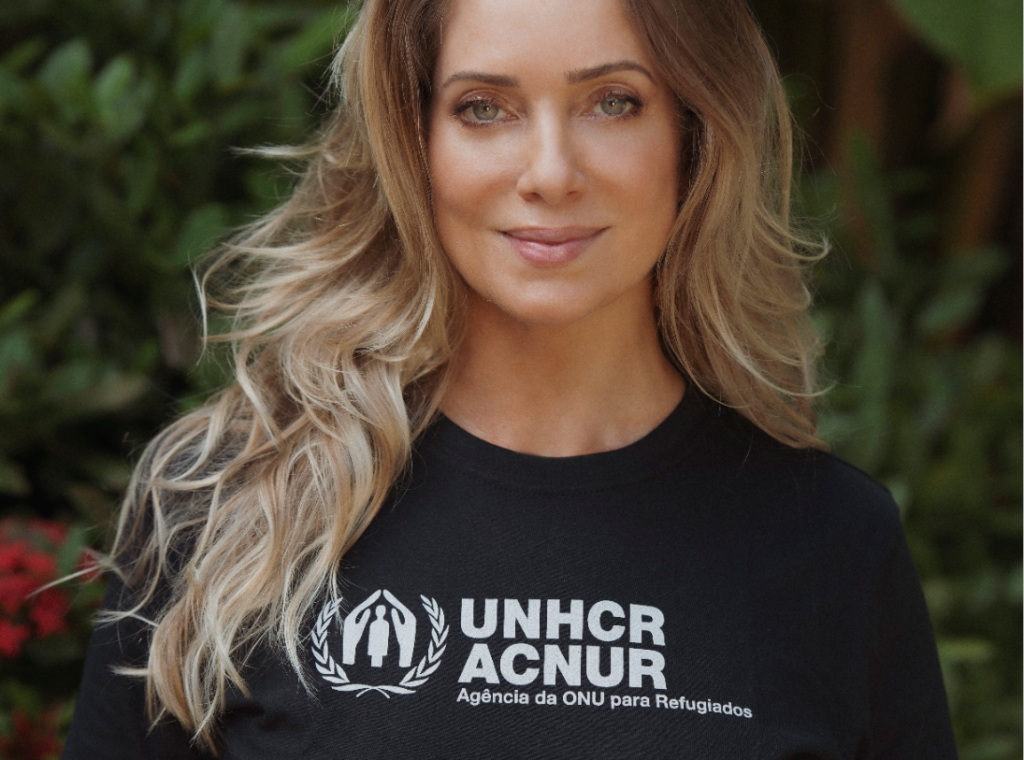 Leticia Spiller, apoiadora do ACNUR, estrela nova campanha de TV em apoio a pessoas refugiadas Colunismo Social