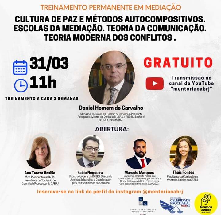 Treinamento Permanente em Mediação Eventos