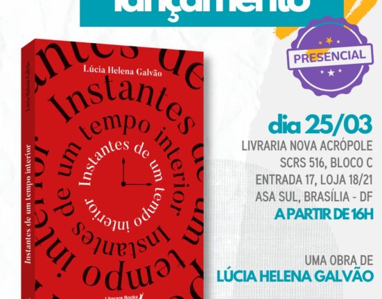 Lúcia Helena Galvão lança livro "Instantes de um tempo interior" em Brasília Cultura