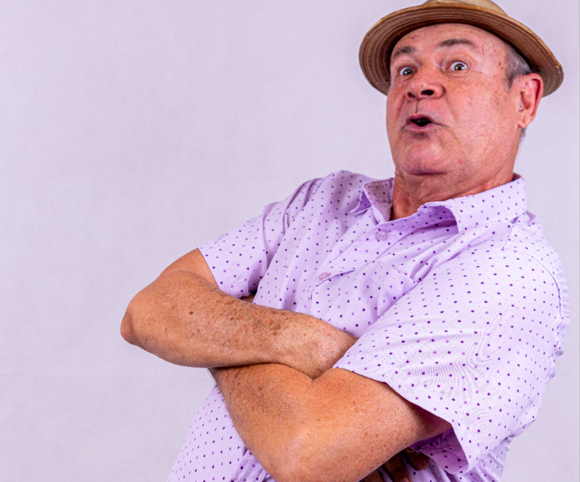 Zé Lezin se apresenta em Brasília com o espetáculo “40 Anos de Humor” Teatro