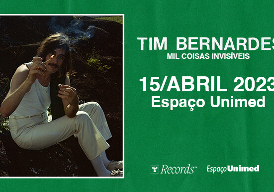 Espaço Unimed recebe nova tour de Tim Bernardes Música