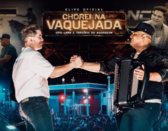 Sucesso em todo Brasil, Eric Land lança clipe de "Chorei na Vaquejada" ao lado de Tarcísio do Acordeon Música