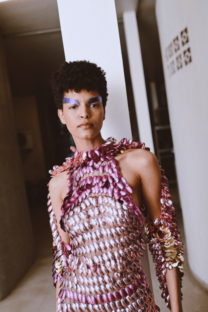 Laiza de Moura abre desfile do Ponto Firme no SPFW N55 Moda