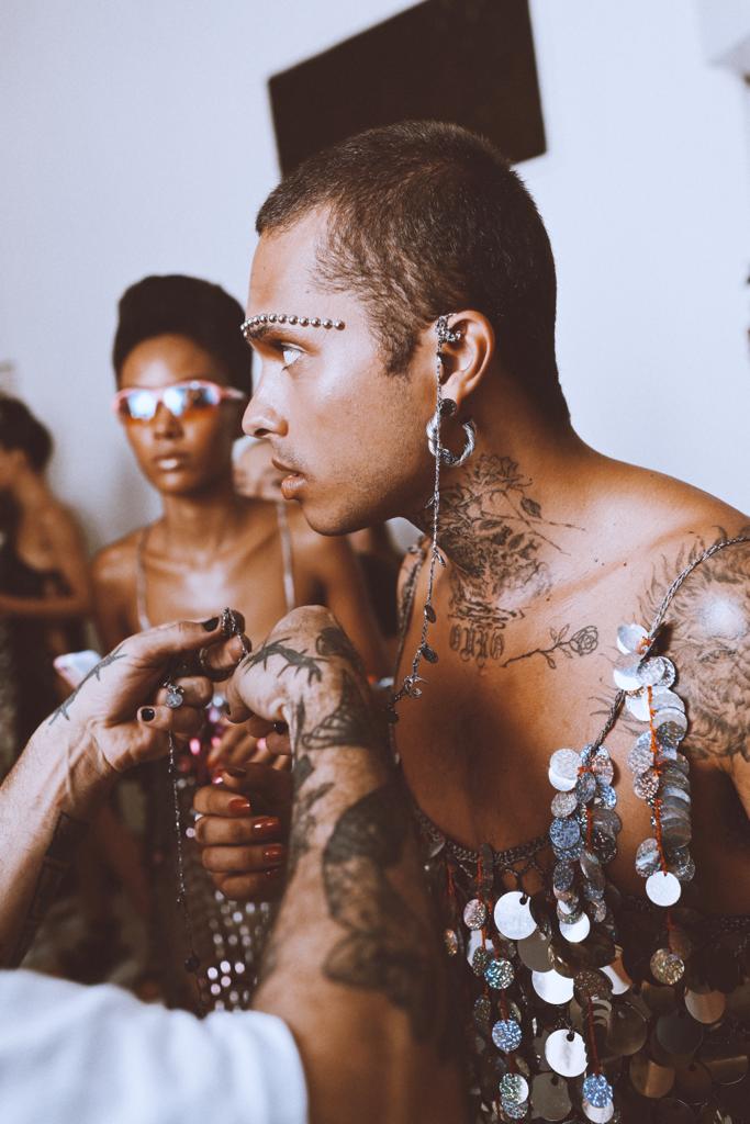 Laiza de Moura abre desfile do Ponto Firme no SPFW N55 Moda