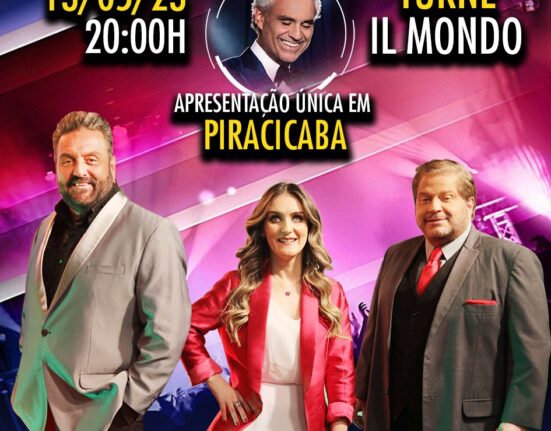 A Bella Itália com show 'Tributo ao Andrea Bocelli" em Piracicaba Eventos
