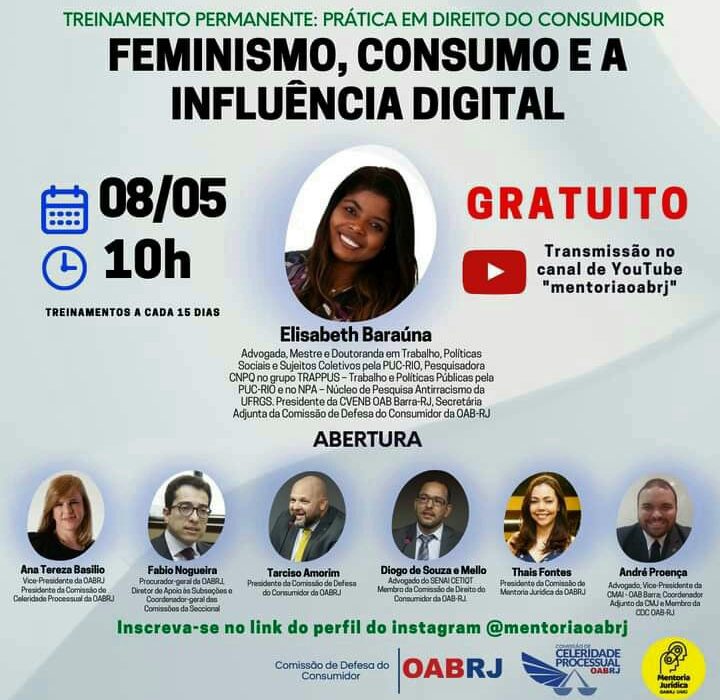 Feminismo, Consumo e Influência Digital Eventos