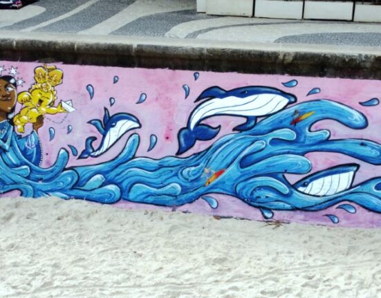 Projeto “Rio em Todas as Cores", na Praia do Arpoador Colunismo Social