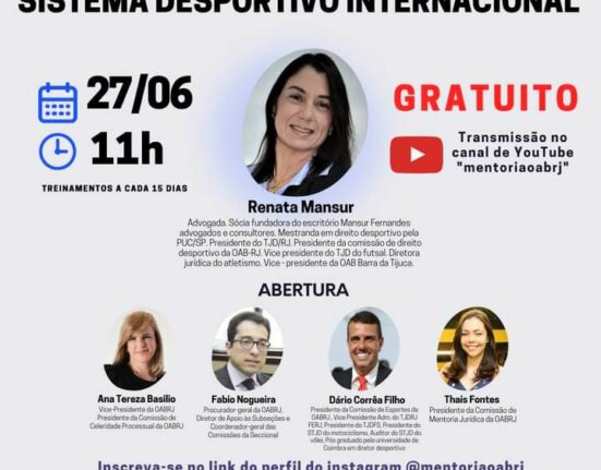 Treinamento Permanente em Direito Esportivo Notícias