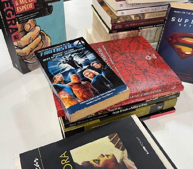 Feira de Troca de Livros para todas as idades no Espaço Cultural Renato Russo Eventos