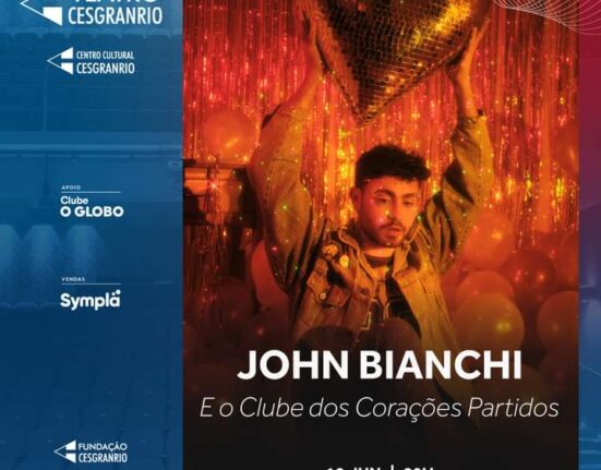 John Bianchi, no Teatro Cesgranrio Rio de janeiro