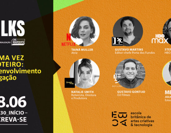 EBAC realiza bate-papo inédito com a atriz Tainá Müller sobre produção e desenvolvimento de roteiros de cinema Música