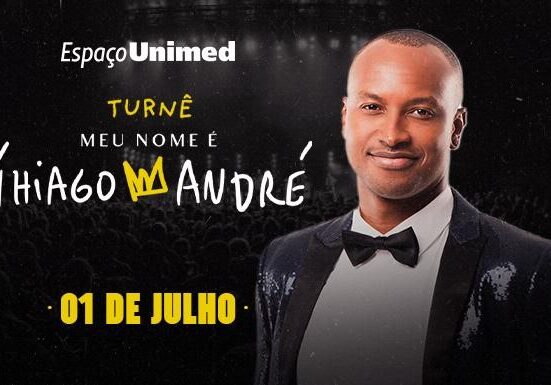 Espaço Unimed recebe Thiaguinho com a nova turnê "Meu Nome é Thiago André" que comemora 20 anos de carreira Internacional