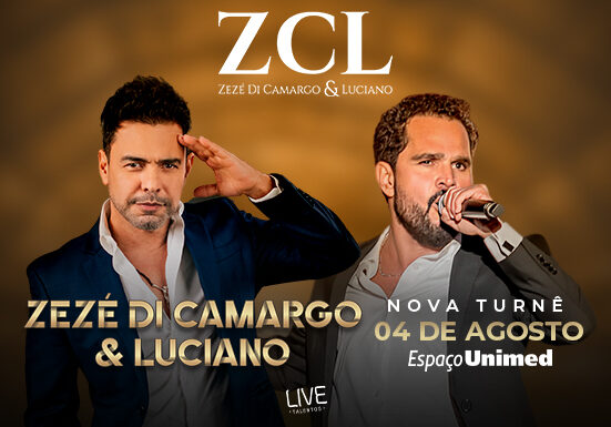 Zezé Di Camargo e Luciano se apresentam no Espaço Unimed com "30 anos - É o amor" Eventos