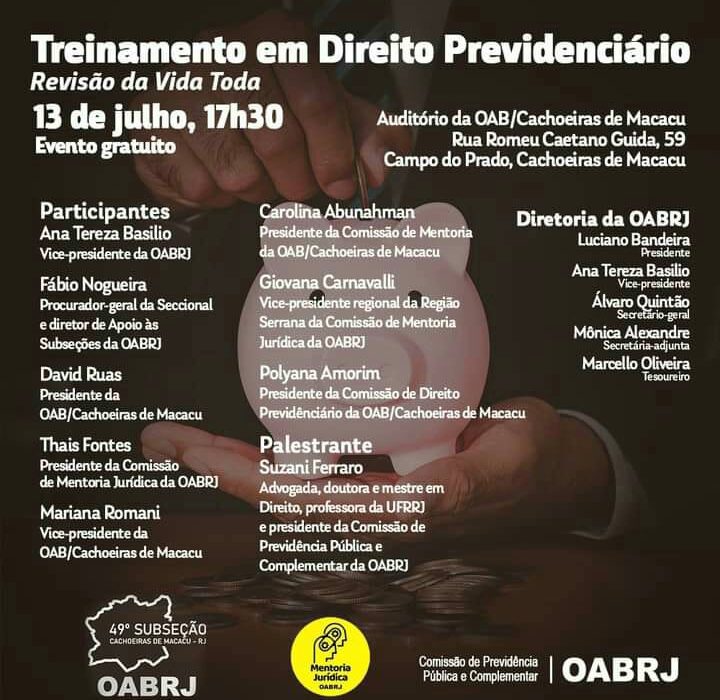 Direito Previdenciário Colunismo Social