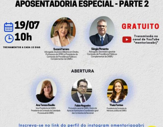 Treinamento Permanente em Direito Previdenciário Colunismo Social