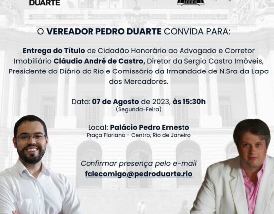 Cidadão Honorário do Rio Colunismo Social