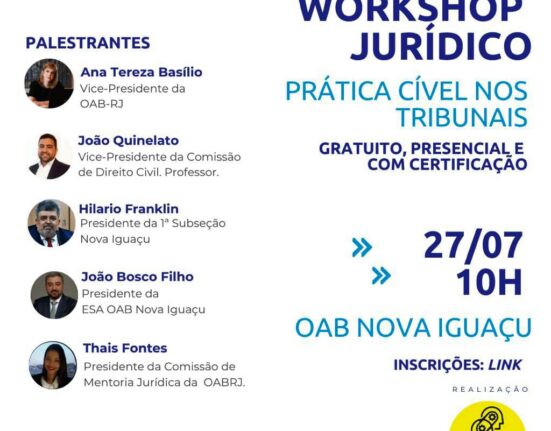 Workshop em Nova Iguaçu Colunismo Social