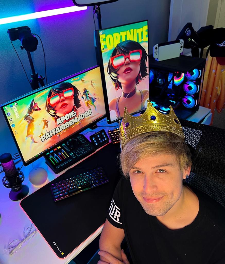 Jhonny Rylston, conhecido pelo canal “Pai Também Joga”, lança curso para YouTubers Diversão