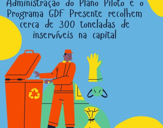 Administração do Plano Piloto e o Programa GDF Presente recolhem cerca de 300 toneladas de inservíveis na capital Eventos