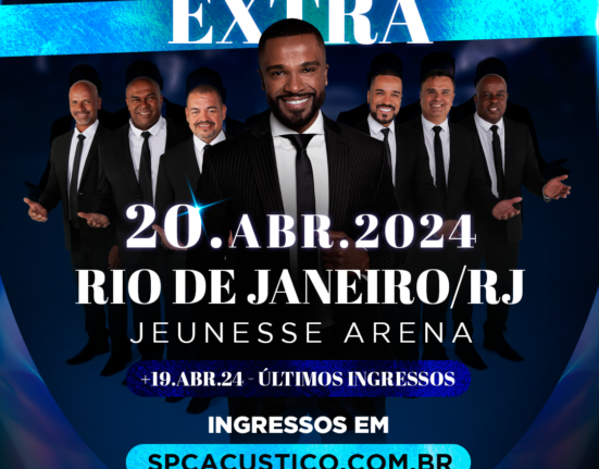 “SPC Acústico 2 - O Último Encontro” anuncia data extra, na Jeunesse Arena, no Rio de Janeiro Nossa Praia