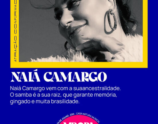 Naiá Camargo se apresenta no MBora Fest Diversão