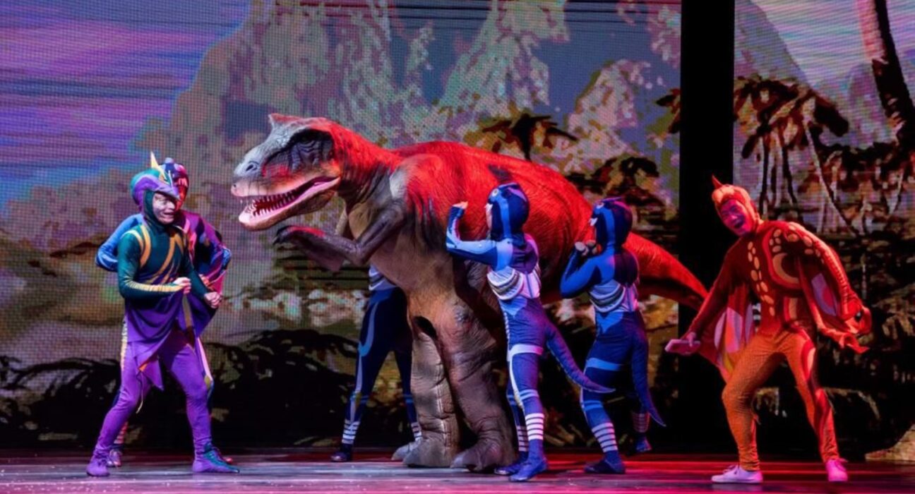 Circo Internacional da China traz ao Brasil seu novo espetáculo Mundo Jurássico ao Qualistage Eventos