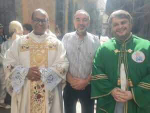 Reinauguração do relógio Colunismo Social