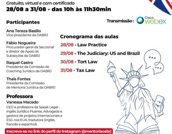 Treinamento em Inglês Jurídico Colunismo Social