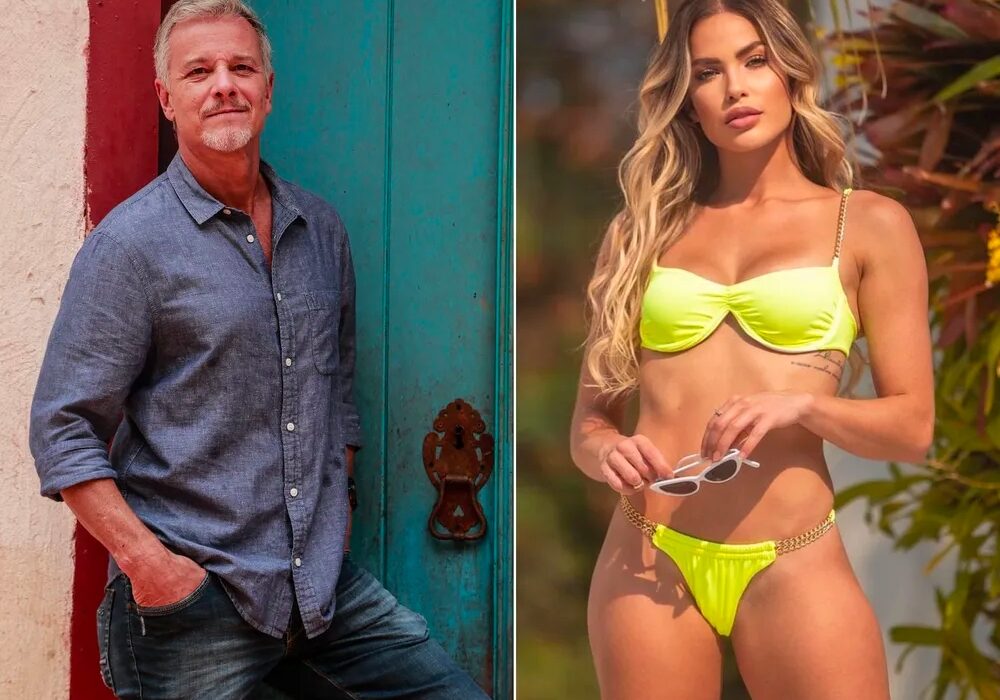Aos 61 anos, Marcello Novaes vive romance com mulher 35 anos mais nova Celebridades
