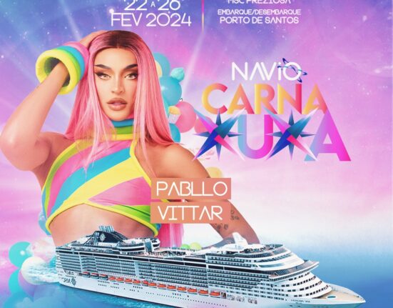 Pablo Vittar é mais uma atração confirmada para o navio "Carna Xuxa" GDF