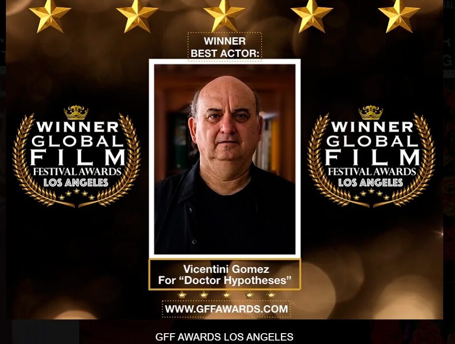 O filme Doutor hipoteses, de Vicentini Gomez, é premiado nos Estados Unidos e em Hong Kong cinema