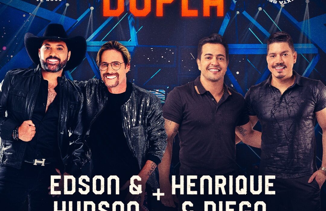 Edson e Hudson e Henrique e Diego em "Dose Dupla" no Villa Country Música