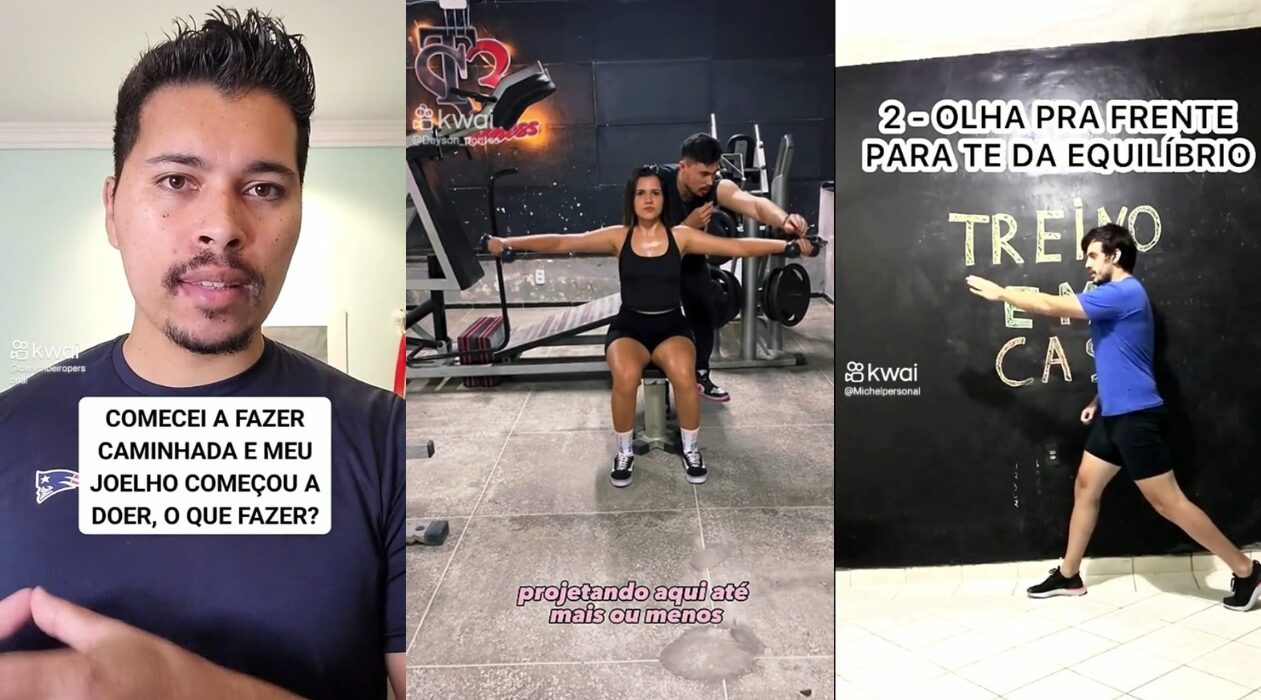Personal trainers incentivam a prática de exercícios com vídeos curtos Saúde