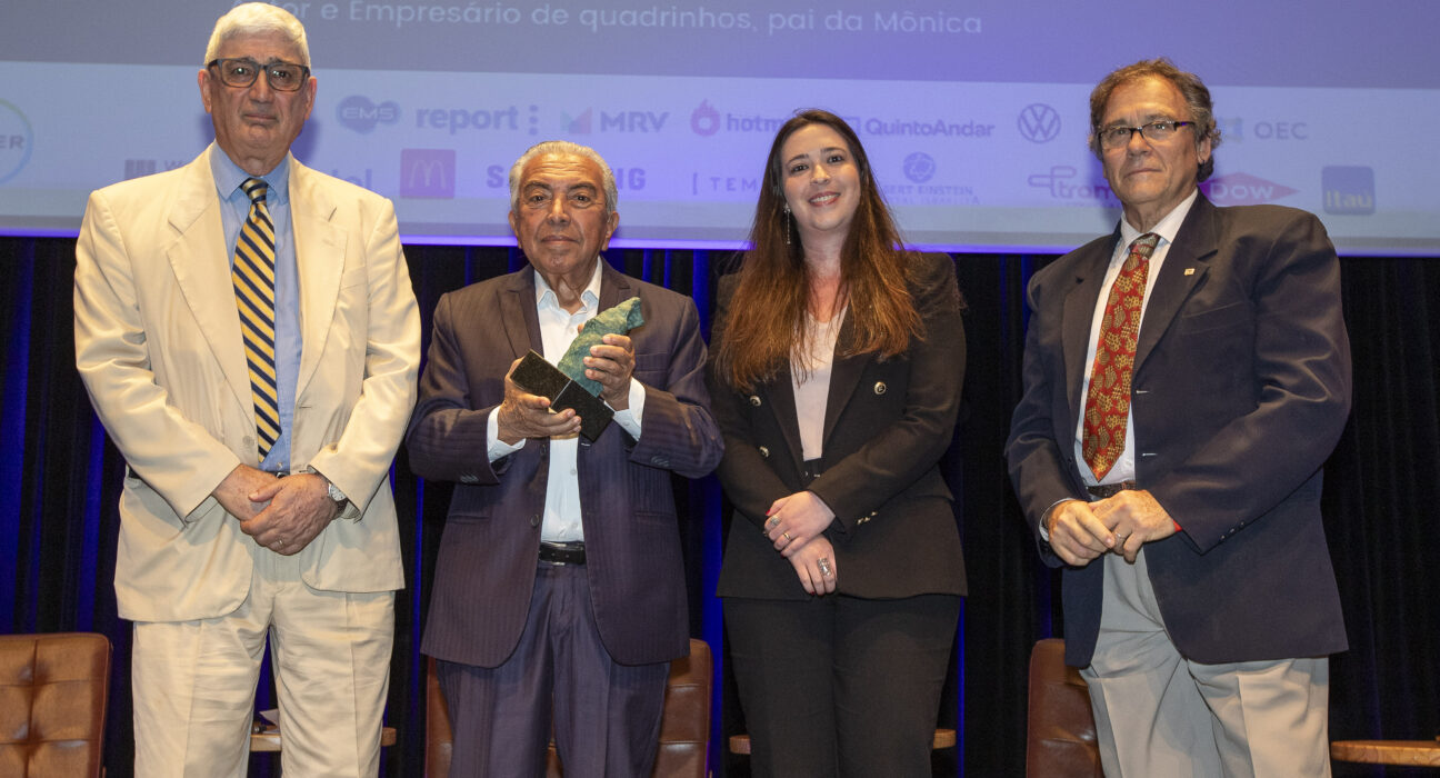 Prêmio Personalidade da Comunicação é entregue ao desenhista Mauricio de Sousa Cultura