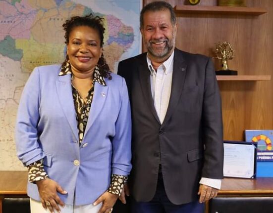 Carlos Lupi e Margareth Menezes - Parceria Colunismo Social