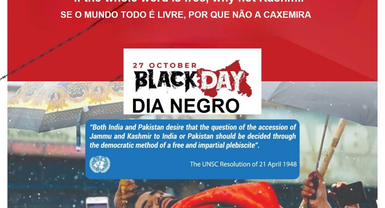 Paquistão homenageia luta do povo paquistanês no Dia Negro Internacional