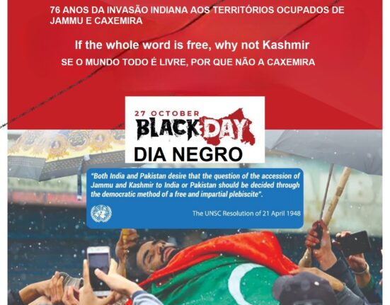 Paquistão homenageia luta do povo paquistanês no Dia Negro Internacional