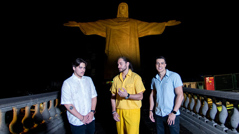 Cristo Redentor de braços abertos para música eletrônica: “Now You Are Gone”, DJ Fábio Lopes, Feat. Yann Camargo e Sgarioni claudelopes70