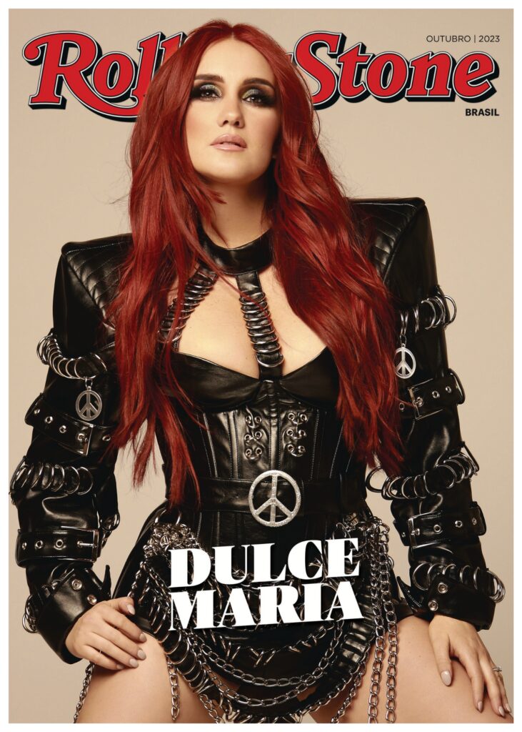 Em segunda capa da Rolling Stone, Dulce María usa look de brasileira e se mostra mais rockeira do que nunca Celebridades