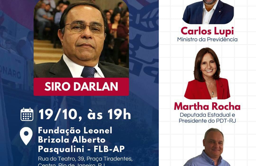 Filiação ao PDT Colunismo Social