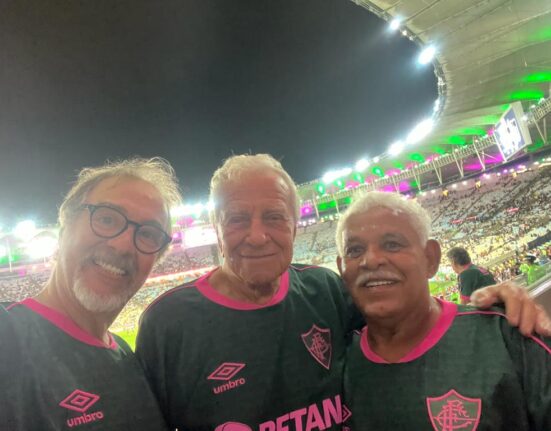 No camarote do Fluminense Colunismo Social