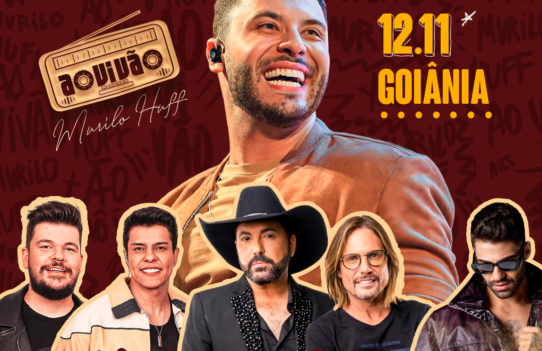 Murillo Huff transforma o "Ao Vivão" em show Eventos