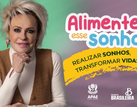 Ana Maria Braga apadrinha ação social da Padaria Brasileira Eventos