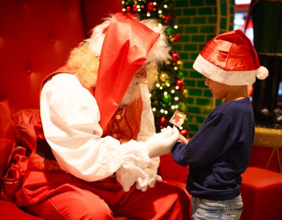 Visitar o Papai Noel do Conjunto Nacional é show! cinema