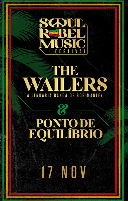 The Wailers e Ponto de Equilíbrio levam o reggae ao Qualistage em 17 de novembro Eventos